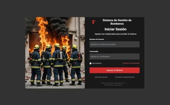 ERP Bomberos: Gestión Digital de Emergencias